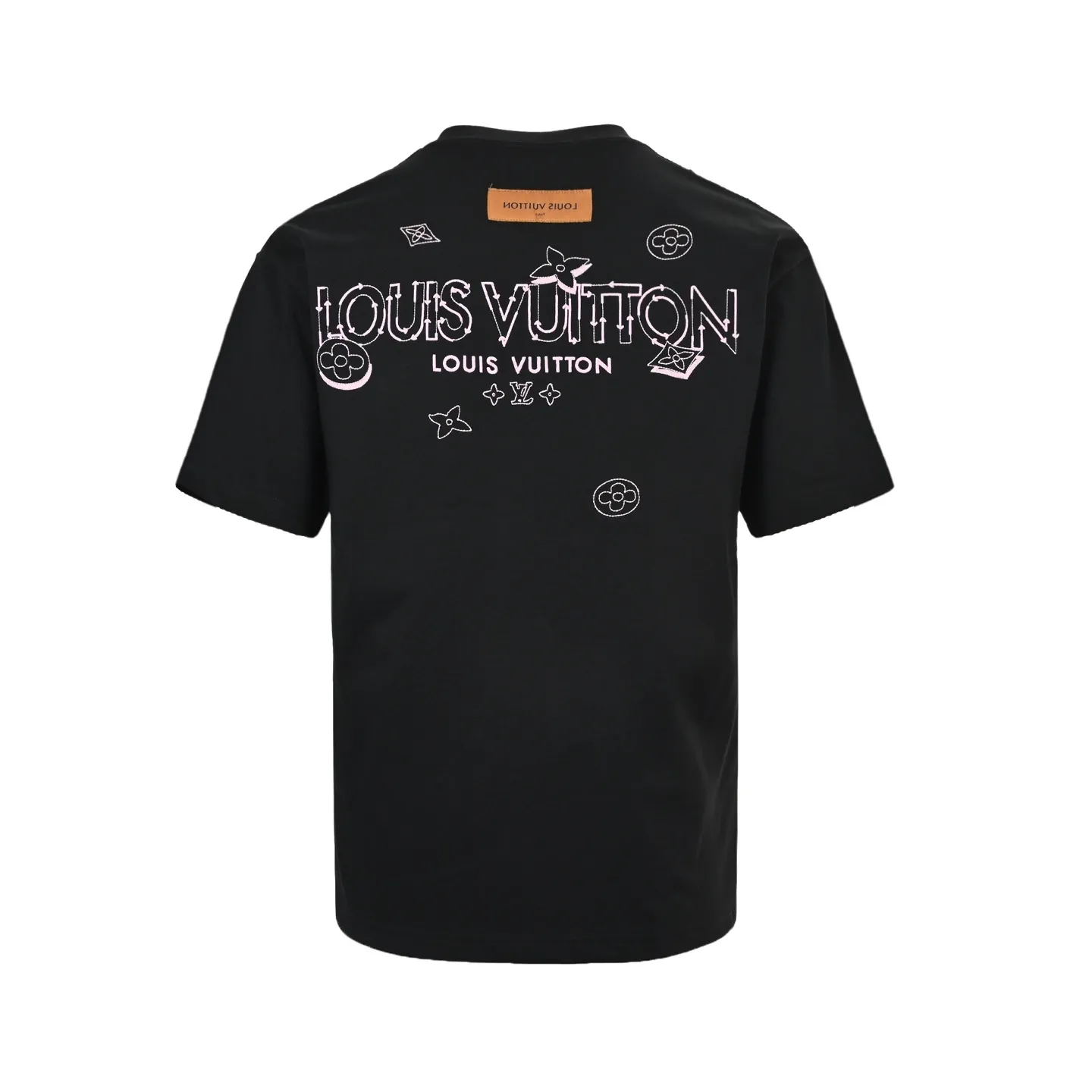 Louis Vuitton/Louis Vuitton 26ss sketch letter old flower embroidery short